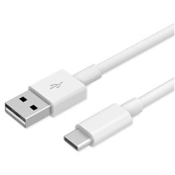 Cble de charge et de synchronisation Type-C 1m blanc MOB1112 