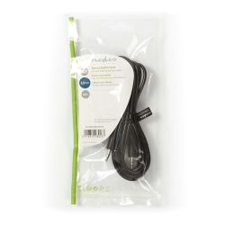 Cavo Audio Stereo Maschio da 3,5 mm - Maschio da 3,5 mm - 3.0 m - nero ND190 Nedis