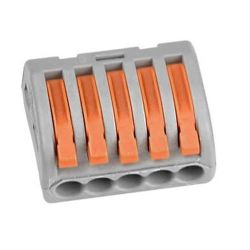 Connettore elettrico a molla con 5 terminali EL1390 