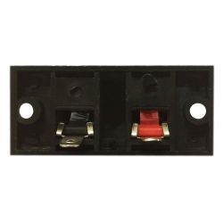 Bornier pour haut-parleurs 2 ples 52x24mm SP6109 