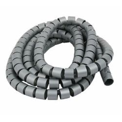 Cubierta de cable en espiral de 20 mm x 2 metros gris EL811 