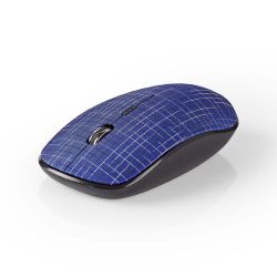 Mouse Wireless 3 pulsanti 1600 DPI Blu ND9140 Nedis