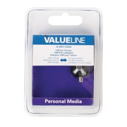 Caricabatterie per Auto Output 2.1 A USB Nero ND9165 Valueline