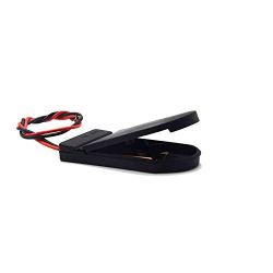 Contenitore porta batterie CR2032 2 posti con interruttore on/off B8083 