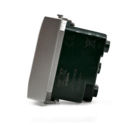 Presa bivalente 10-16A 250V grigio compatibile Vimar EL1563 