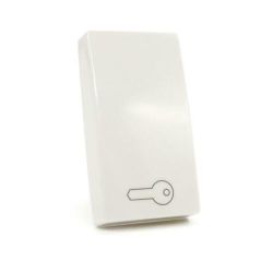 Cover pulsante di apertura bianco compatibile Matix EL2224 