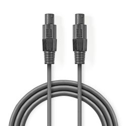 Cable de altavoz 1,5 mm² hembra a altavoz de 2 pines 5 m ND9625 Nedis