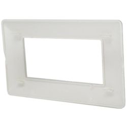 Placca in tecnopolimero 4P oro compatibile Matix EL1333 