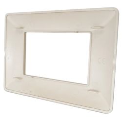 Placca in tecnopolimero 4P champagne compatibile Matix EL1719 