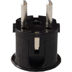Spina schuko maschio angolare 2P+T 10-16A 250V EL367 