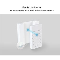 Télécommande intelligente sans fil Sonoff RM433 avec socle inclus K072 Sonoff