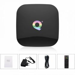 TV Box Android 10.0 Q PLUS 4gb RAM 64gb ROM con telecomando FO-Y7 WB112 