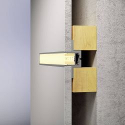 Profilo da incasso in acciaio satinato 1m per strisce LED Paulmann WB163 Paulmann