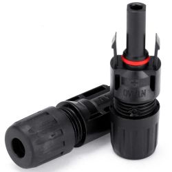 Connettore maschio e femmina MC4 30A 1000V 2.5/4/6mm per pannello fotovoltaico WB1602 