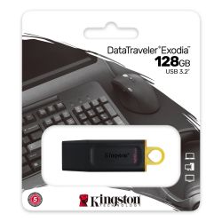 Kingston DataTraveler Exodia 128GB USB flash drive WB318 Kingston