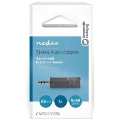Adattatore audio stereo 3,5 mm maschio - 6,35 mm Femmina ND2775 Nedis