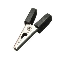 Pinza a coccodrillo nera 04708 