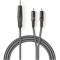 Cavo audio stereo 3,5 mm maschio-2x maschio RCA 1.5m ND9074 Nedis