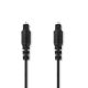 Cble audio optique TosLink mle - TosLink mle 3,0 m Noir ND1395 Nedis