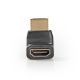 HDMI adapter HDMI female HDMI connector With 270° angle Black ND3294 Nedis