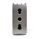 Presa bivalente 10-16A 250V grigio compatibile Vimar EL1563 