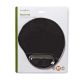Tappetino per mouse Gel Nero ND6626 Nedis
