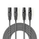 Balanced XLR Audio Cable 2x Male to 3 Pin - 2x Female to 3 Pin ND8055 Nedis
