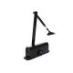 Door closer with universal door interlock 40-60 kg black WB1136 
