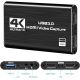 Scheda di acquisizione video 4K Sn Record HDMI USB3.0 1080P 60FPS WB1380 