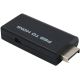 Adattatore audio/video per monitor hdmi da PS2 a HDMI con uscita audio da 3,5mm WB2463 