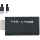 Adattatore audio/video per monitor hdmi da PS2 a HDMI con uscita audio da 3,5mm WB2463 