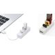 4 port USB 2.0 hub transfer rates up to 480Mbps P826 