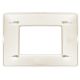 Placca in tecnopolimero 3P color sabbia compatibile Matix EL1546 